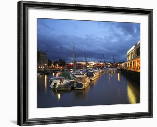 St. Augustine's Reach, Harbour, Bristol, England, United Kingdom, Europe-Rob Cousins-Framed Photographic Print