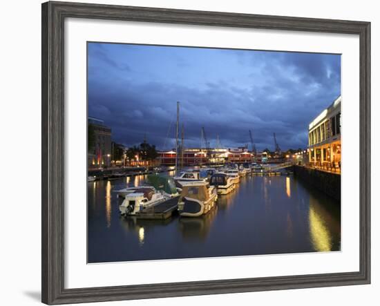 St. Augustine's Reach, Harbour, Bristol, England, United Kingdom, Europe-Rob Cousins-Framed Photographic Print