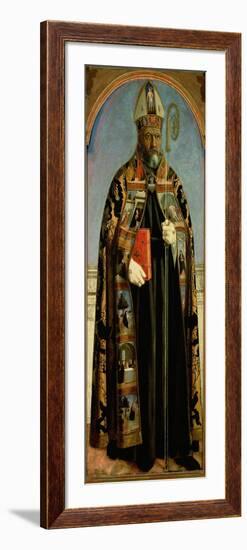 St. Augustine-Piero della Francesca-Framed Giclee Print