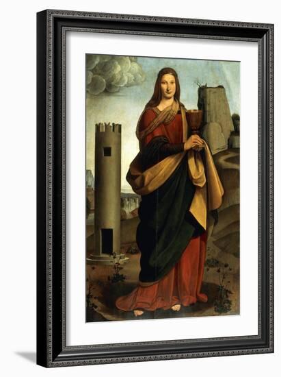 St. Barbara-Giovanni Antonio Boltraffio-Framed Giclee Print