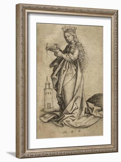 St. Barbara-Martin Schongauer-Framed Giclee Print