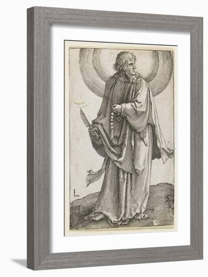 St. Bartholomew, 1510-Lucas van Leyden-Framed Giclee Print