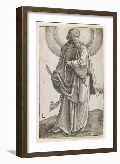 St. Bartholomew, 1510-Lucas van Leyden-Framed Giclee Print