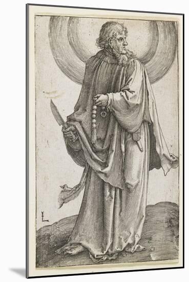 St. Bartholomew, 1510-Lucas van Leyden-Mounted Giclee Print