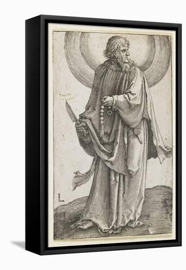 St. Bartholomew, 1510-Lucas van Leyden-Framed Premier Image Canvas