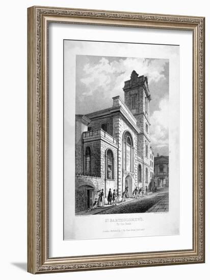 St Bartholomew-By-The-Exchange, City of London, 1837-John Le Keux-Framed Giclee Print