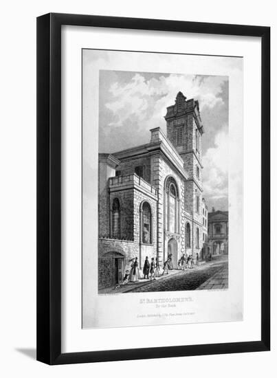 St Bartholomew-By-The-Exchange, City of London, 1837-John Le Keux-Framed Giclee Print