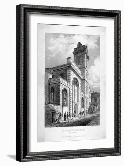 St Bartholomew-By-The-Exchange, City of London, 1837-John Le Keux-Framed Giclee Print