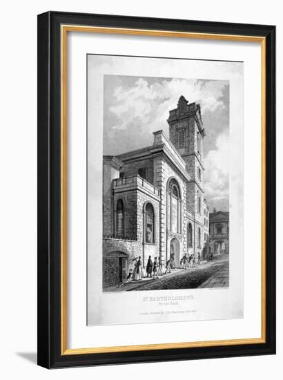 St Bartholomew-By-The-Exchange, City of London, 1837-John Le Keux-Framed Giclee Print