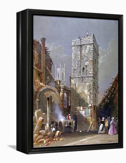 St Bartholomew-By-The-Exchange, City of London, 1842-George Sidney Shepherd-Framed Premier Image Canvas