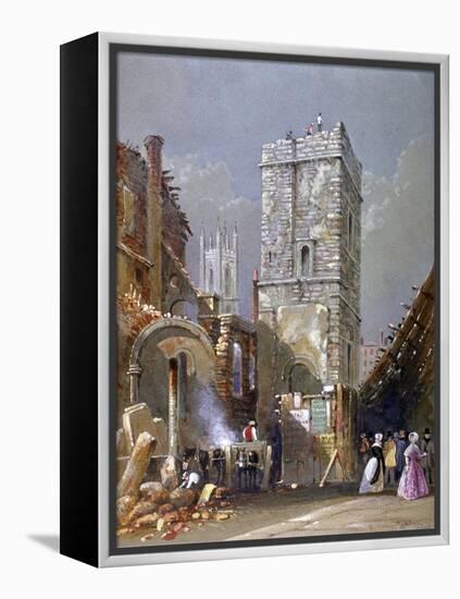 St Bartholomew-By-The-Exchange, City of London, 1842-George Sidney Shepherd-Framed Premier Image Canvas