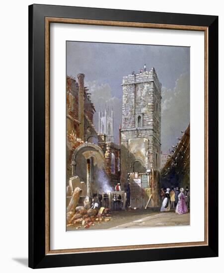 St Bartholomew-By-The-Exchange, City of London, 1842-George Sidney Shepherd-Framed Giclee Print