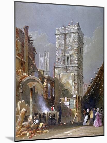 St Bartholomew-By-The-Exchange, City of London, 1842-George Sidney Shepherd-Mounted Giclee Print