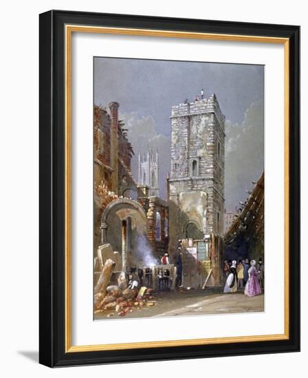 St Bartholomew-By-The-Exchange, City of London, 1842-George Sidney Shepherd-Framed Giclee Print