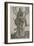 St Bartholomew, C.1511 (Engraving)-Lucas van Leyden-Framed Giclee Print