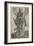 St Bartholomew, C.1511 (Engraving)-Lucas van Leyden-Framed Giclee Print