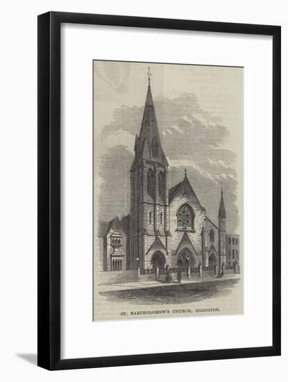 St Bartholomew's Church, Islington-null-Framed Giclee Print