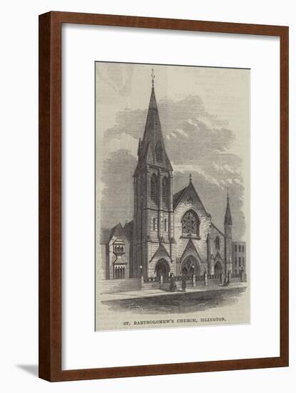 St Bartholomew's Church, Islington-null-Framed Giclee Print