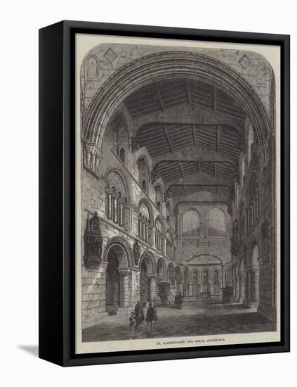 St Bartholomew the Great, Smithfield-Frank Watkins-Framed Premier Image Canvas