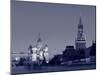 St. Basil's Cathedral and Kremlim, Red Square, Moscow, Russia-Jon Arnold-Mounted Photographic Print