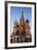 St. Basil's Cathedral in Red Square, Moscow, Russia-Kymri Wilt-Framed Photographic Print