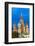 St. Basil's Cathedral lit up at night, UNESCO World Heritage Site, Moscow, Russia, Europe-Miles Ertman-Framed Photographic Print