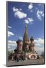 St. Basil's Cathedral on the Red Square, Moscow, Russia-null-Mounted Art Print