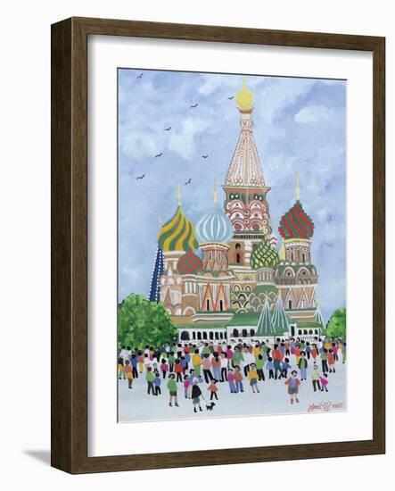 St. Basil's Cathedral, Red Square, 1995-Judy Joel-Framed Giclee Print