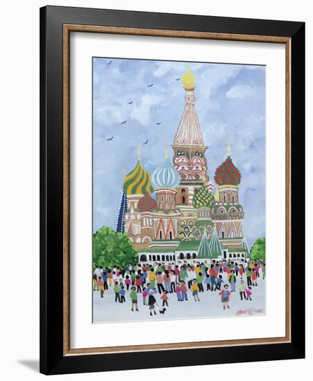 St. Basil's Cathedral, Red Square, 1995-Judy Joel-Framed Giclee Print