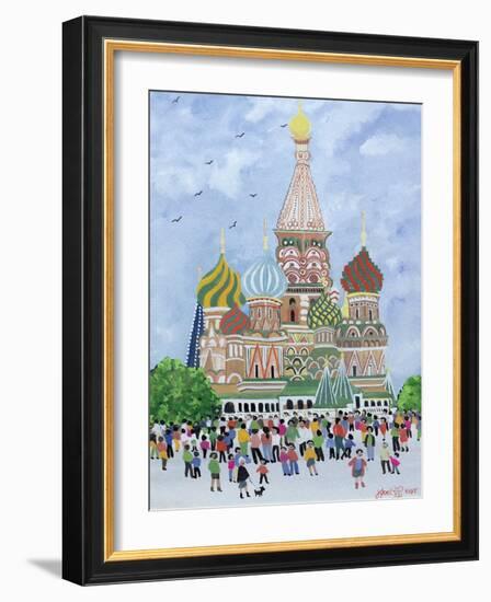 St. Basil's Cathedral, Red Square, 1995-Judy Joel-Framed Giclee Print