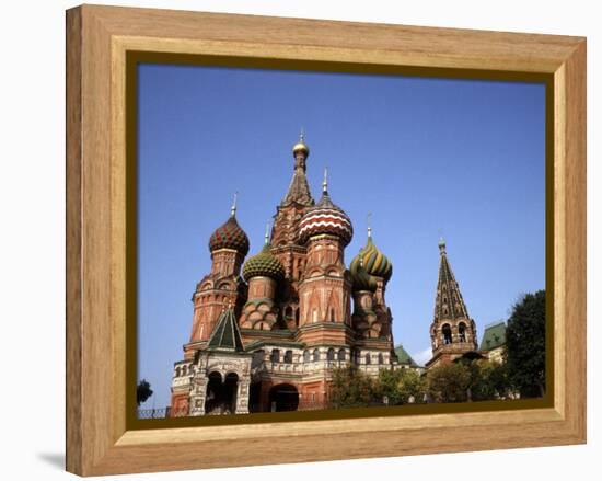St. Basil's Cathedral, Red Square, Moscow, Russia-Bill Bachmann-Framed Premier Image Canvas