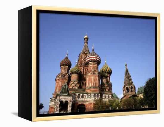 St. Basil's Cathedral, Red Square, Moscow, Russia-Bill Bachmann-Framed Premier Image Canvas