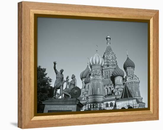 St. Basil's Cathedral, Red Square, Moscow, Russia-Jon Arnold-Framed Premier Image Canvas