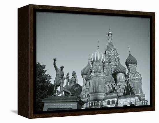 St. Basil's Cathedral, Red Square, Moscow, Russia-Jon Arnold-Framed Premier Image Canvas