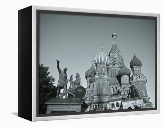 St. Basil's Cathedral, Red Square, Moscow, Russia-Jon Arnold-Framed Premier Image Canvas