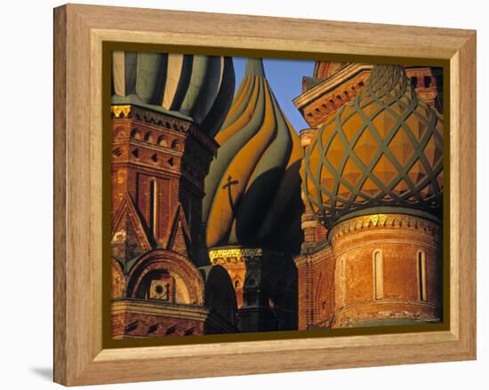 St. Basil's Cathedral, Red Square, Moscow, Russia-Jon Arnold-Framed Premier Image Canvas