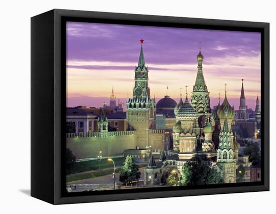 St. Basil's Cathedral, Red Square, Moscow, Russia-Jon Arnold-Framed Premier Image Canvas