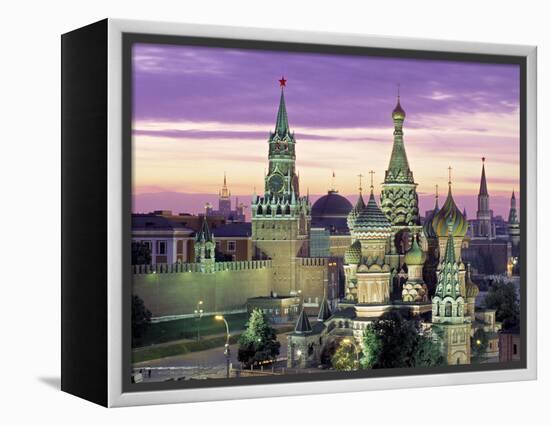 St. Basil's Cathedral, Red Square, Moscow, Russia-Jon Arnold-Framed Premier Image Canvas