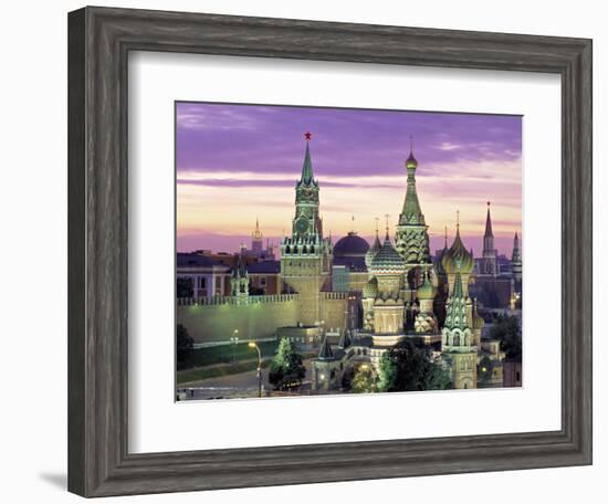 St. Basil's Cathedral, Red Square, Moscow, Russia-Jon Arnold-Framed Photographic Print