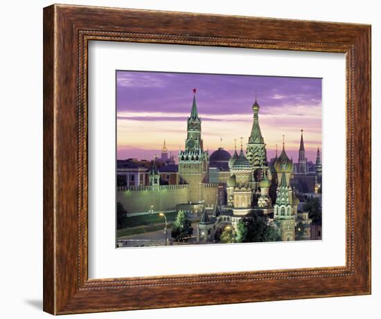 St. Basil's Cathedral, Red Square, Moscow, Russia-Jon Arnold-Framed Photographic Print