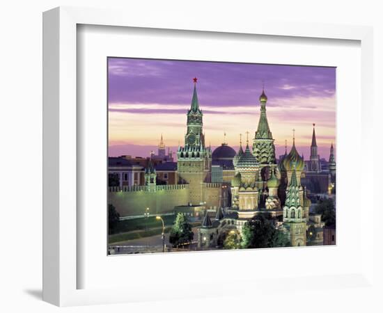 St. Basil's Cathedral, Red Square, Moscow, Russia-Jon Arnold-Framed Photographic Print