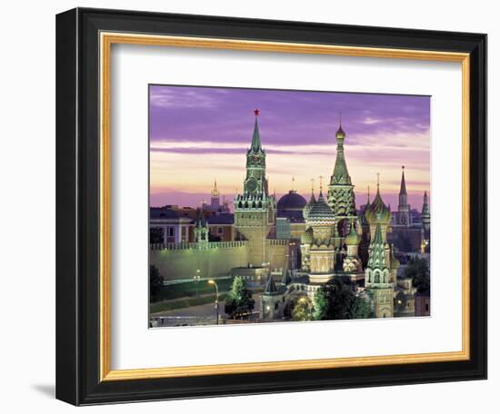 St. Basil's Cathedral, Red Square, Moscow, Russia-Jon Arnold-Framed Photographic Print