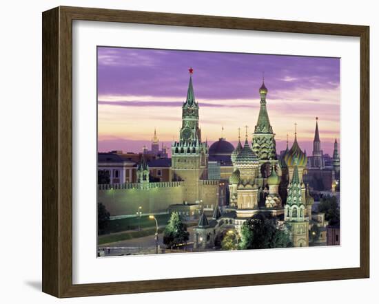 St. Basil's Cathedral, Red Square, Moscow, Russia-Jon Arnold-Framed Photographic Print