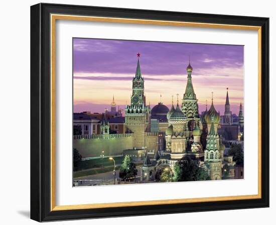 St. Basil's Cathedral, Red Square, Moscow, Russia-Jon Arnold-Framed Photographic Print