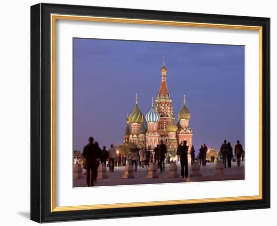 St, Basil's Cathedral, Red Square, Moscow, Russia-Demetrio Carrasco-Framed Photographic Print