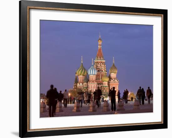 St, Basil's Cathedral, Red Square, Moscow, Russia-Demetrio Carrasco-Framed Photographic Print