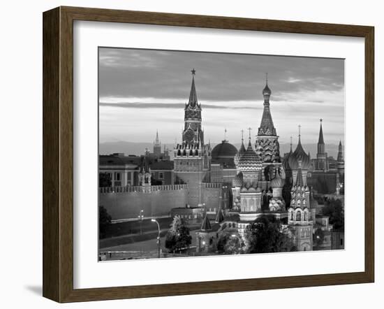 St. Basil's Cathedral, Red Square, Moscow, Russia-Jon Arnold-Framed Photographic Print