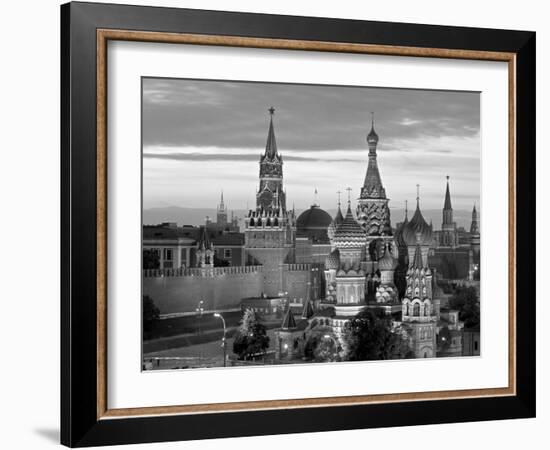 St. Basil's Cathedral, Red Square, Moscow, Russia-Jon Arnold-Framed Photographic Print