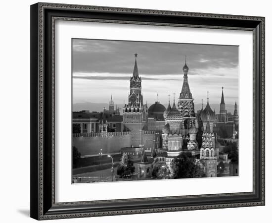 St. Basil's Cathedral, Red Square, Moscow, Russia-Jon Arnold-Framed Photographic Print