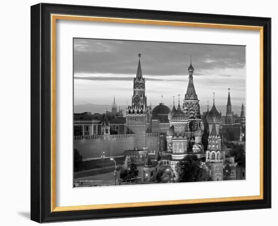 St. Basil's Cathedral, Red Square, Moscow, Russia-Jon Arnold-Framed Photographic Print